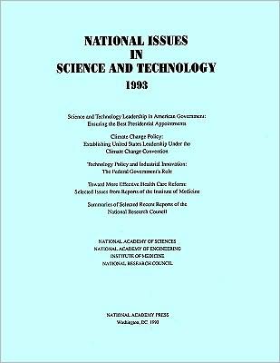 Cover for National Academy of Sciences · National Issues in Science and Technology 1993 (Taschenbuch) (1993)