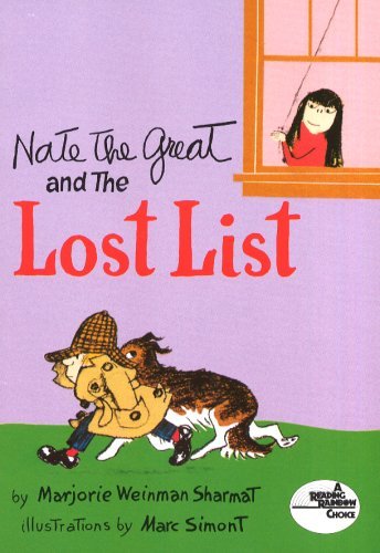 Cover for Marjorie Weinman Sharmat · Nate the Great and the Lost List - Nate the Great (Paperback Book) [Reprint edition] (1991)