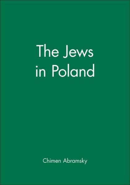 Cover for C Abramsky · The Jews in Poland (Paperback Bog) (1988)