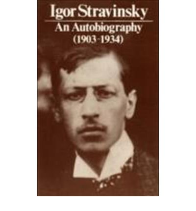 Cover for Igor Stravinsky · An Autobiography (Pocketbok) [New edition] (1975)