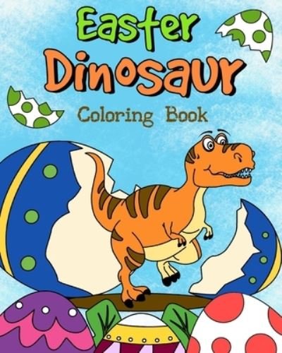 Cover for Paperland · Easter Dinosaur Coloring Book (Paperback Bog) (2024)