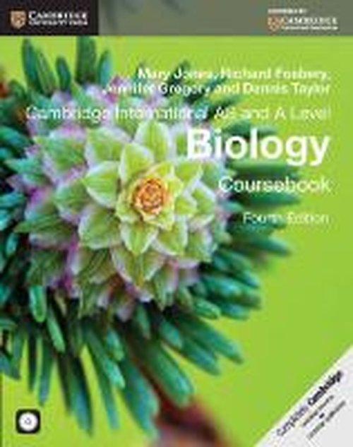 Cover for Mary Jones · Cambridge International AS and A Level Biology Coursebook with CD-ROM (Book) [4 Revised edition] (2014)