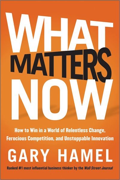Cover for Gary Hamel · What Matters Now: How to Win in a World of Relentless Change, Ferocious Competition, and Unstoppable Innovation (Innbunden bok) (2012)