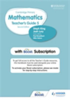 Cover for Catherine Casey · Hodder Cambridge Primary Mathematics Teacher's Guide Stage 5 with Boost Subscription (Paperback Book) (2021)