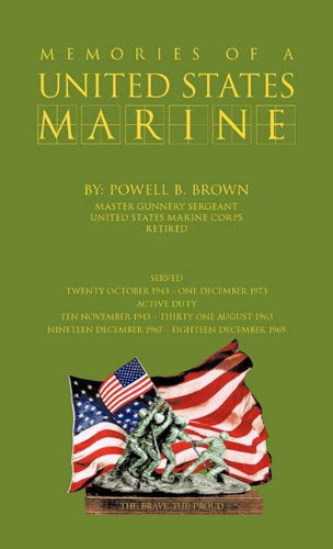 Cover for Powell B. Brown · Memories of a United States Marine (Inbunden Bok) (2011)