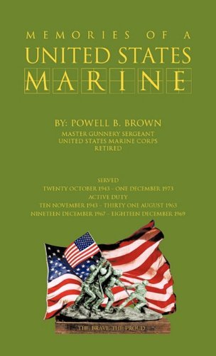 Cover for Powell B. Brown · Memories of a United States Marine (Gebundenes Buch) (2011)
