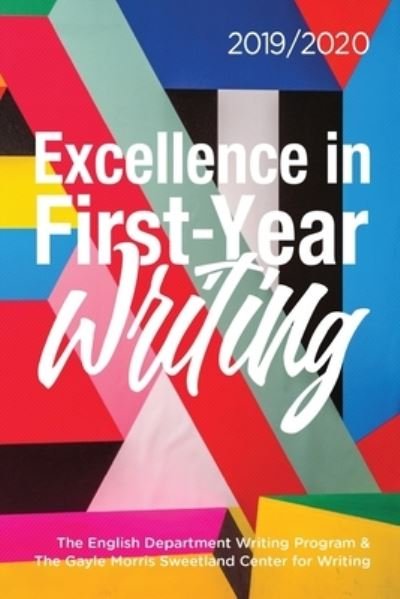 Cover for Dana Nichols · Excellence in First-Year Writing (Taschenbuch) (2020)