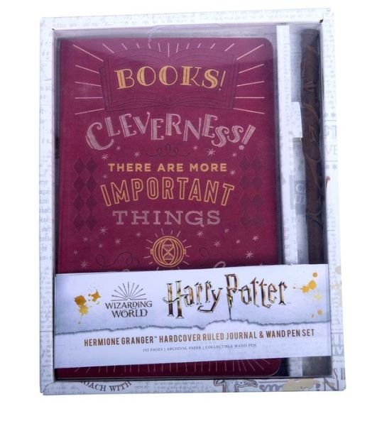 Cover for Insight Editions · Harry Potter: Hermione Granger Hardcover Ruled Journal and Wand Pen Set (Innbunden bok) (2020)