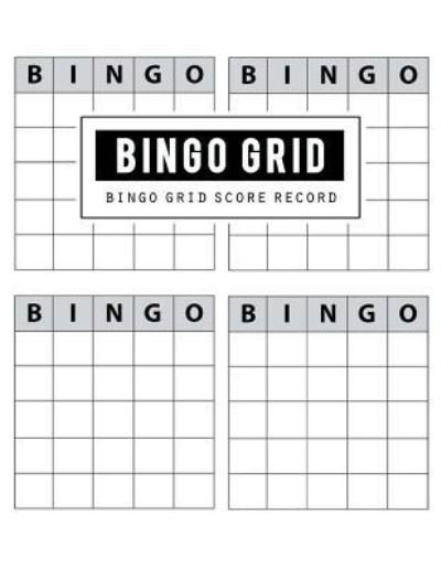 Cover for Bg Publishing · Bingo Grid Score Record (Taschenbuch) (2018)