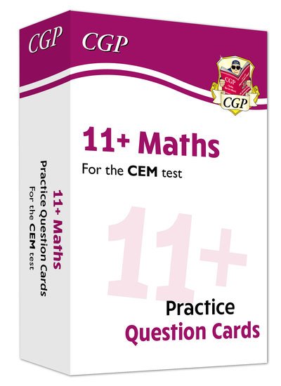 Cover for CGP Books · 11+ CEM Maths Revision Question Cards - Ages 10-11 - CGP CEM 11+ Ages 10-11 (Hardcover bog) (2019)