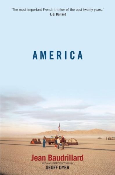 Cover for Jean Baudrillard · America (Pocketbok) (2010)