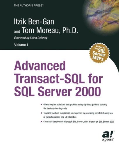 Cover for Itzik Ben-Gan · Advanced Transact-SQL for SQL Server 2000 (Taschenbuch) [Softcover reprint of the original 1st edition] (2003)