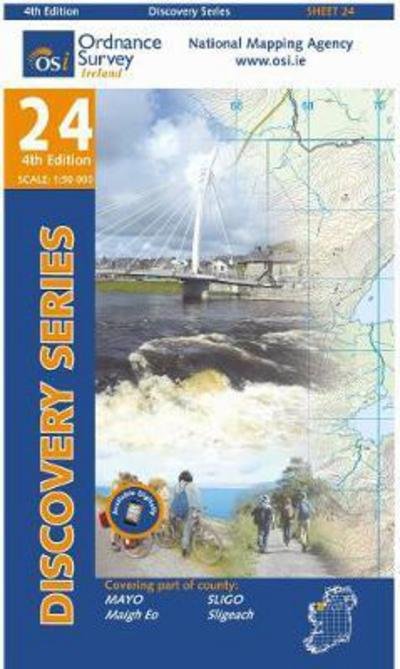 Cover for Ordnance Survey Ireland · Mayo, Sligo - Irish Discovery Series (Kort) [4 Revised edition] (2012)
