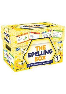 Cover for Prim-Ed Publishing · The Spelling Box - Year 1 / Primary 2 - The Spelling Box (Flashcards) (2019)