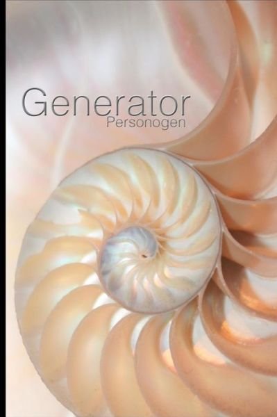 Cover for Personogen · Generator (Paperback Book) (2018)