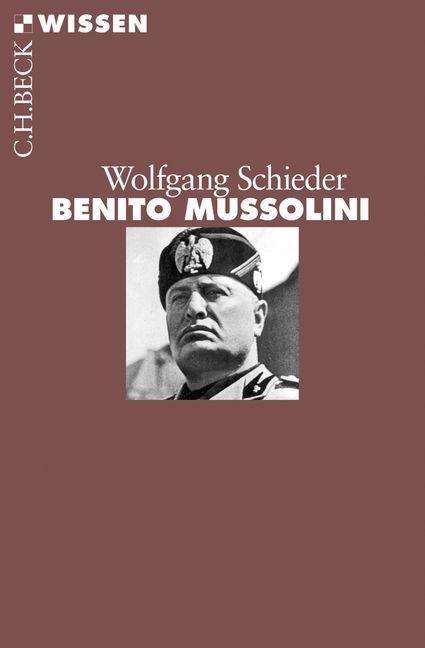 Cover for Schieder · Benito Mussolini (Book)