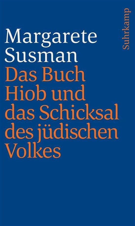 Cover for Susman · Das Buch Hiob und das Schicksal (Book)