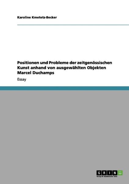 Cover for Kmetetz-Becker · Positionen und Probleme (Book) [German edition] (2007)