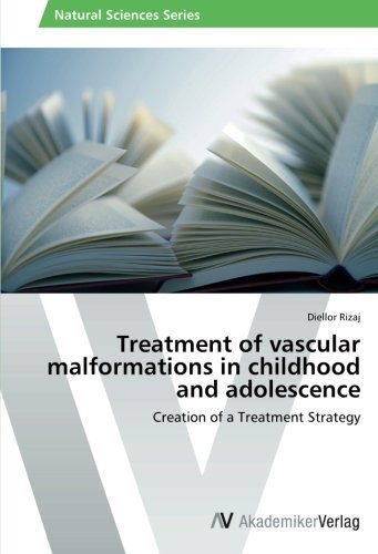 Cover for Rizaj Diellor · Treatment of vascular malformations in childhood and adolescence (Pocketbok) (2014)