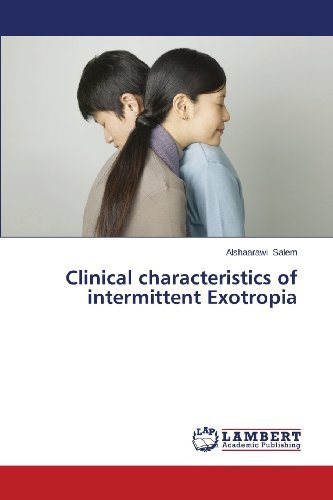 Cover for Alshaarawi Salem · Clinical Characteristics of Intermittent Exotropia (Pocketbok) (2013)