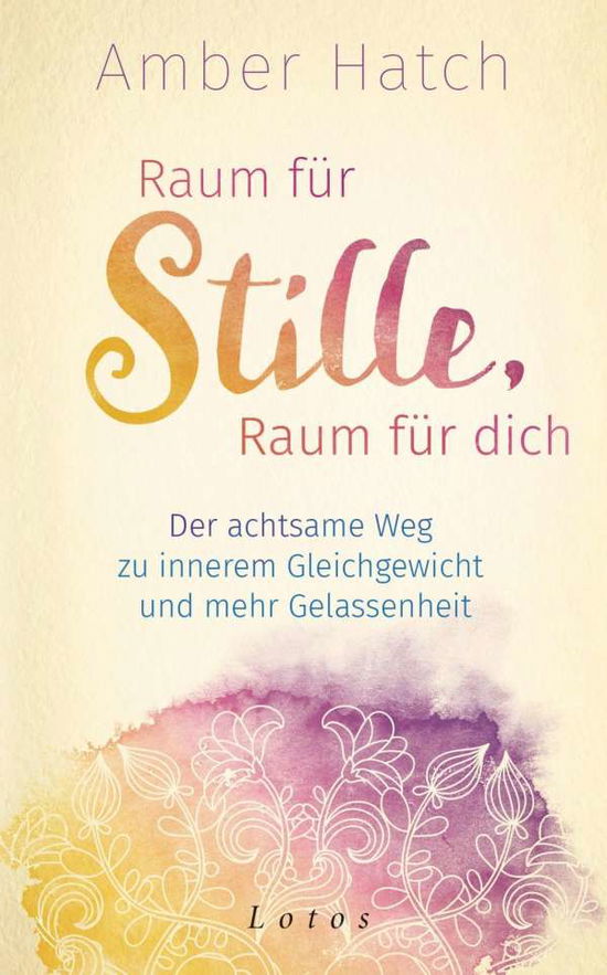 Cover for Hatch · Hatch:raum FÃ¼r Stille, Raum FÃ¼r Dich (Book)