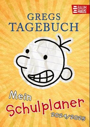 Gregs Tagebuch - Mein Schulplaner 2024/2025 - Jeff Kinney - Libros - Baumhaus - 9783833908828 - 26 de abril de 2024