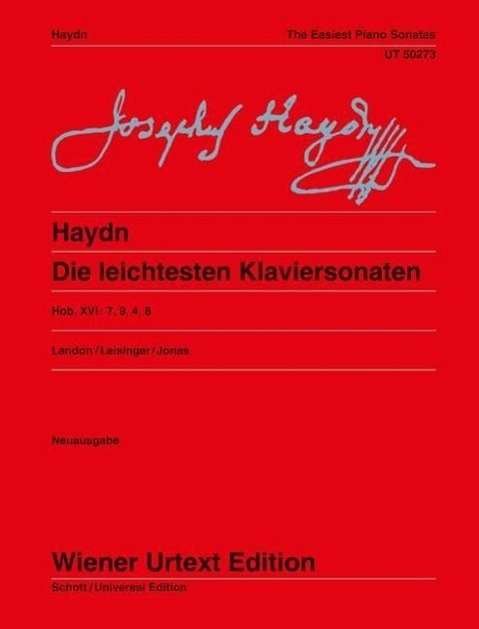 Cover for J. Haydn · Leicht.Klaviersonaten.UT 50273 (Bog)