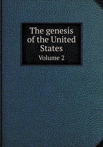 Cover for Alexander Brown · The Genesis of the United States Volume 2 (Paperback Book) (2013)
