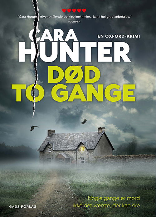 Cover for Cara Hunter · Død to gange (Sewn Spine Book) [1.º edición] (2024)