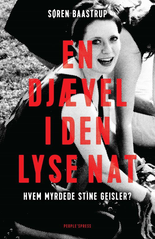Cover for Søren Baastrup · En djævel i den lyse nat (Sewn Spine Book) [1.º edición] (2019)