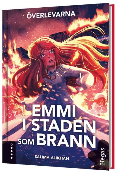 Cover for Salima Alikhan · Överlevarna: Emmi i staden som brann : en berättelse från den stora Chicagobranden (Bound Book) (2021)