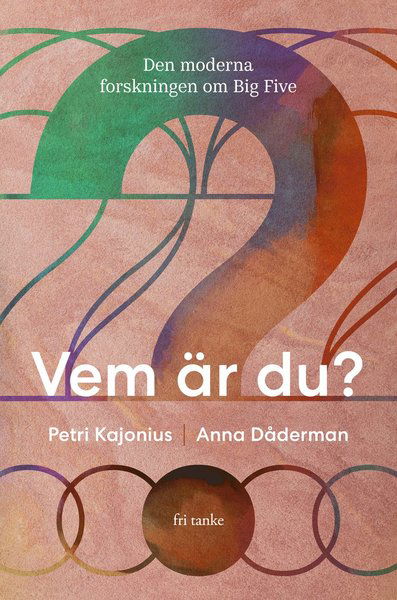 Cover for Anna Dåderman Petri Kajonius · Vem är du? : den moderna forskningen om Big Five (Hardcover Book) (2020)