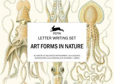 Art Forms in Nature: Letter Writing Set - Pepin Van Roojen - Kirjat - Pepin Press - 9789460094828 - keskiviikko 15. elokuuta 2018