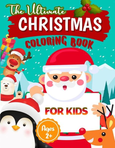 Cover for Simed Happy Book · The Ultimate Christmas Coloring Book for Kids (Paperback Book) (2020)