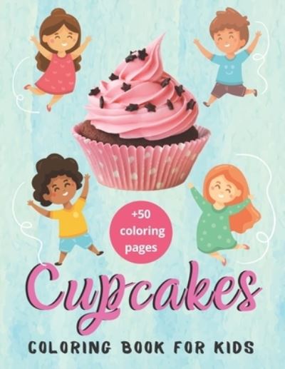 Cover for Jamael Activity Book · Cupcakes Coloring Book For Kids (Paperback Book) (2020)