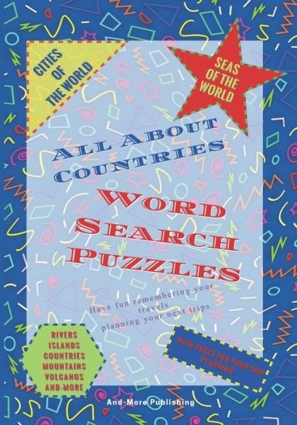 Cover for And-More Publishing · Word Search Puzzles All about Countries (Pocketbok) (2020)