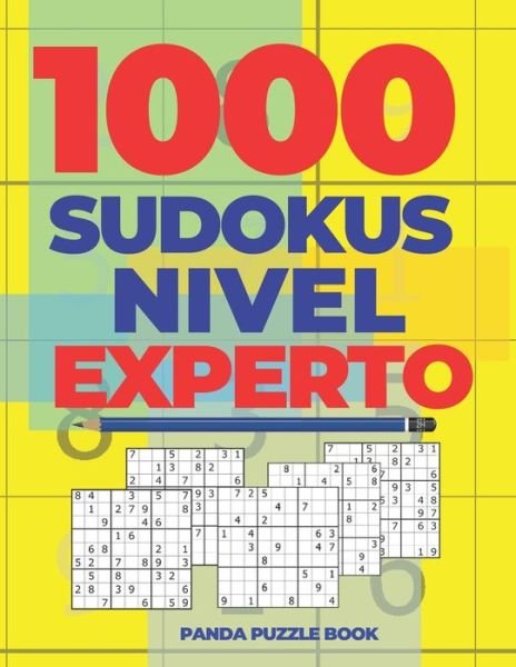 Cover for Panda Puzzle Book · 1000 Sudokus Nivel Experto (Paperback Book) (2020)