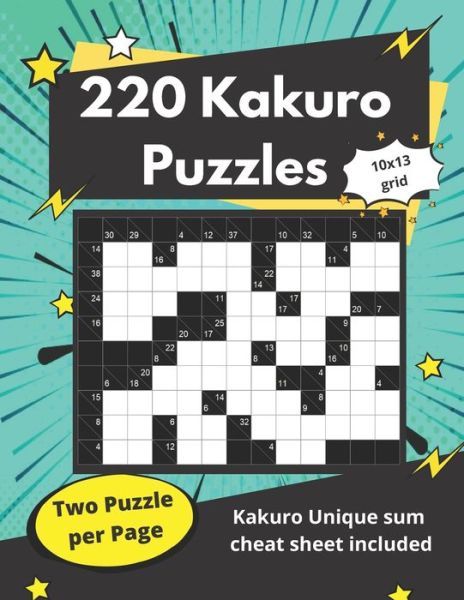 Cover for Somatomint · 220 kakuro Puzzles (Paperback Book) (2020)