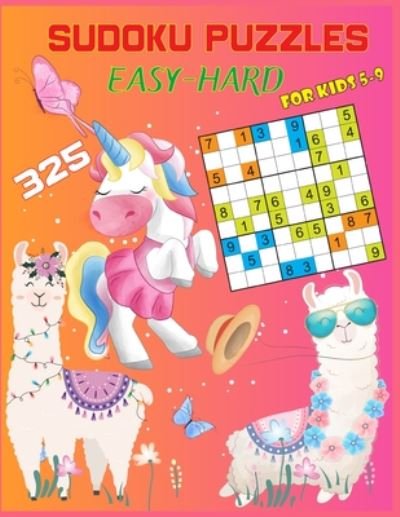 Cover for Sk Publishing · 325 Easy--Hard Sudoku Puzzles For Kids 5-9 (Paperback Bog) (2020)