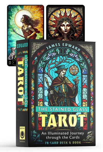 The Stained Glass Tarot: An Illuminated Journey through the Cards - James Edward - Books - Inner Traditions Bear and Company - 9798888500828 - November 21, 2024