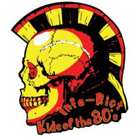 Cover for Infa Riot · Kids of the 80's (Shaped Picture Disc) (7&quot;) (2014)