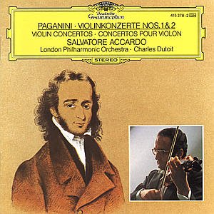Violin Concerti 1 & 2 - Paganini / Accardo / Dutoit / Lpo - Muziek - DEUTSCHE GRAMMOPHON - 0028941537829 - 25 oktober 1990