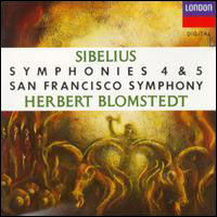 Jean Sibelius - Symphonies No.4 & 5 - Herbert Blomstedt - Music - DECCA - 0028942585829 - 