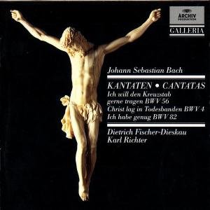 Cover for Richter Karl / Munchener Bach- · Bach: Cantatas N. 4 - 56 - 82 (CD) (2002)