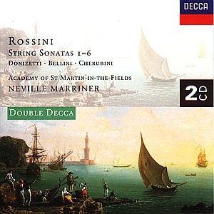 Cover for Asmif / Marriner · Rossini / String Sonatas 1-6 (CD) (1995)