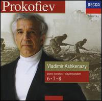 Cover for Ashkenazy Vladimir · Piano Sonatas Nos. 6, 7 &amp; 8 (CD)