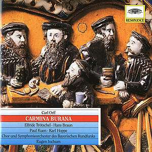 Carmina Burana - Carl Orff - Muzyka - DGG RESONANCE - 0028944507829 - 4 listopada 1996