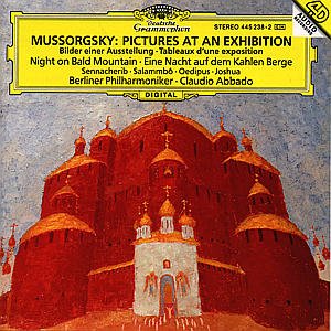 Cover for Bp/abbado · Mussorgsky / Pictures At An Exhibition (CD) (1995)