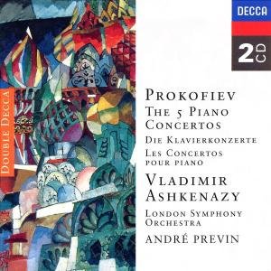 Cover for Ashkenazy,vladimir / Previn, · Klavierkonzerte 1-5 (CD) (2003)