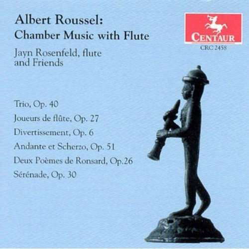 Chamber Music with Flute: Trio Op 40 (1929) - Roussel - Musiikki - CTR - 0044747245829 - maanantai 15. toukokuuta 2000